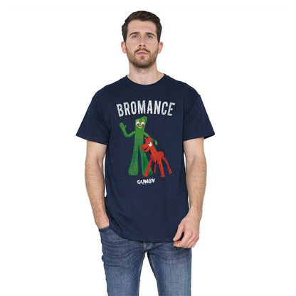 Navy - Lifestyle - Gumby Unisex Adult Bromance T-Shirt
