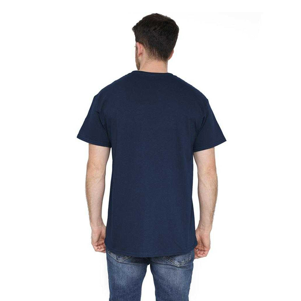 Navy - Pack Shot - Gumby Unisex Adult Bromance T-Shirt