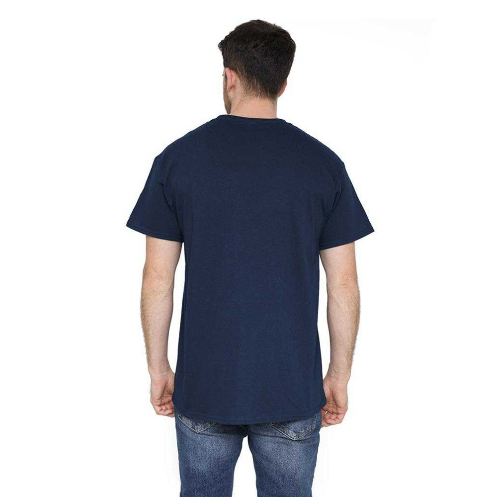 Navy - Pack Shot - Gumby Unisex Adult Bend There Done That T-Shirt