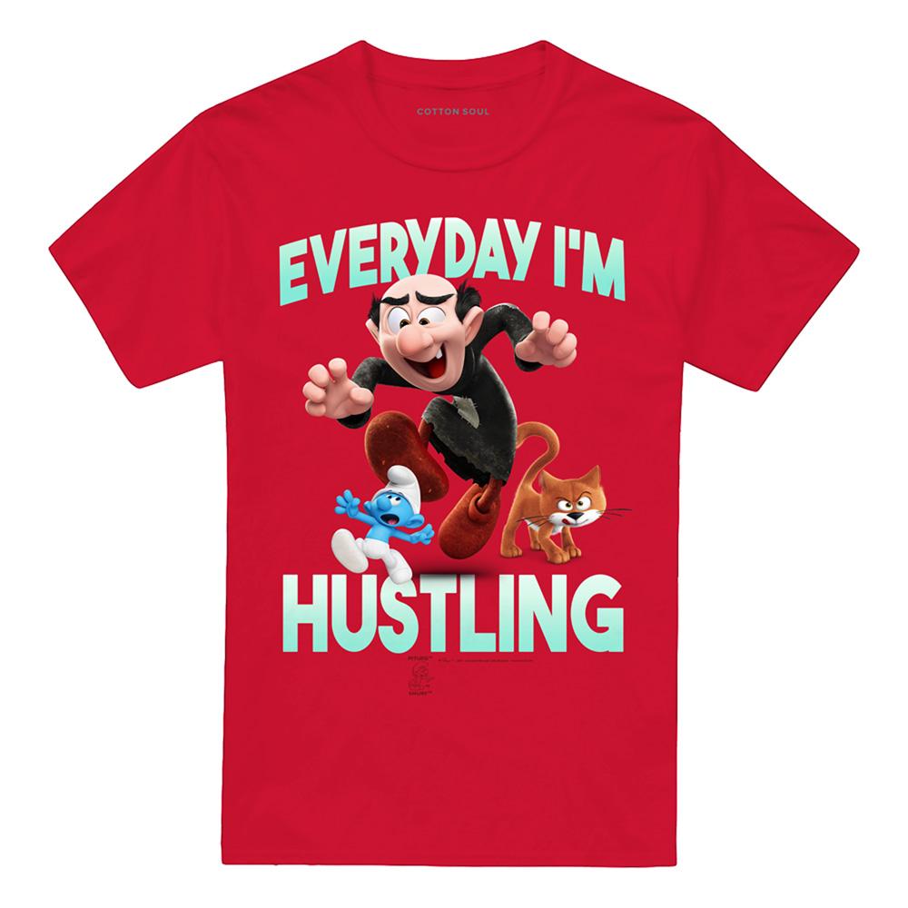 Red - Front - The Smurfs Unisex Adult Gargamel T-Shirt