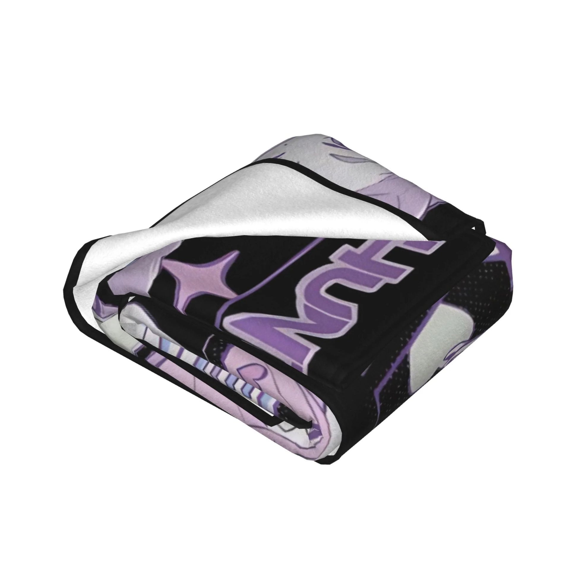 Multicoloured - Back - K-Pop Demon Hunters Fleece Huntr-X Supersoft Throw