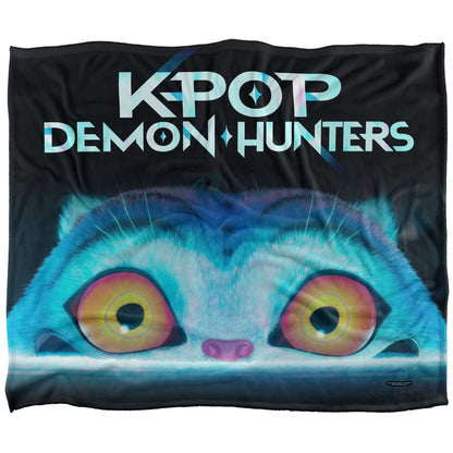 Multicoloured - Front - K-Pop Demon Hunters Fleece Derpy Tiger Supersoft Throw