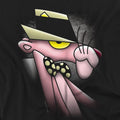 Black - Pack Shot - Pink Panther Unisex Adult Smooth Panther T-Shirt
