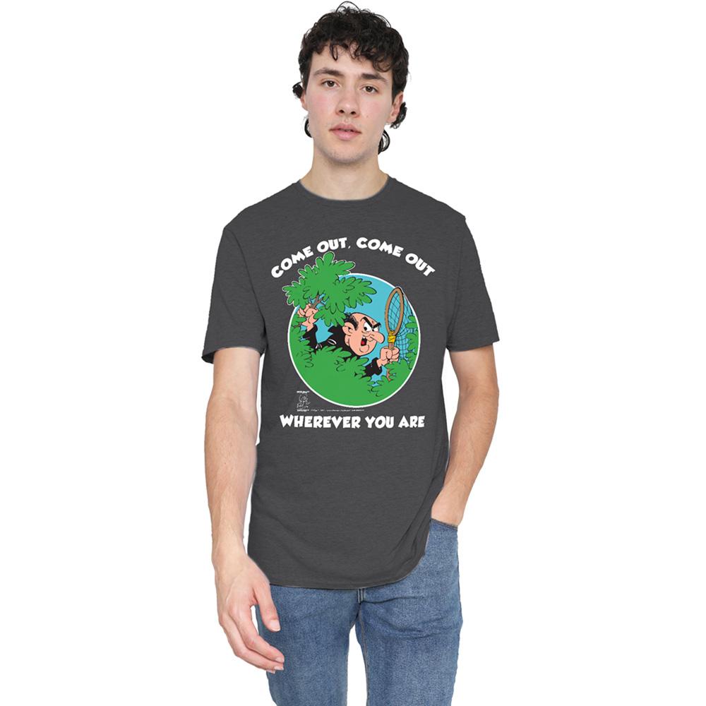 Charcoal - Lifestyle - The Smurfs Unisex Adult Gargamel T-Shirt