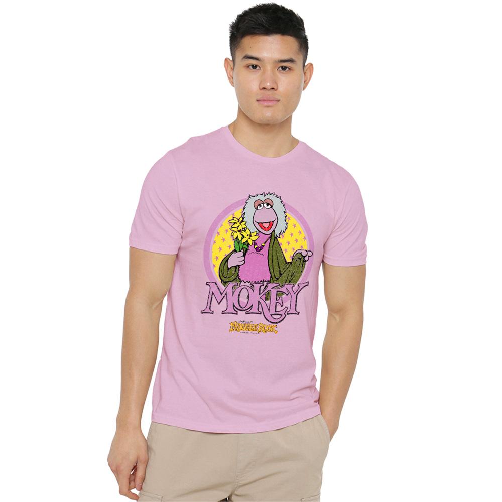 Pink - Lifestyle - Fraggle Rock Unisex Adult Mokey Fraggle Circle T-Shirt