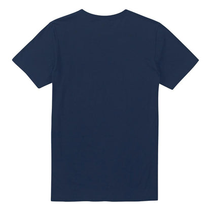 Navy - Pack Shot - Chevrolet Unisex Adult Chevy Bowtie Stacked T-Shirt