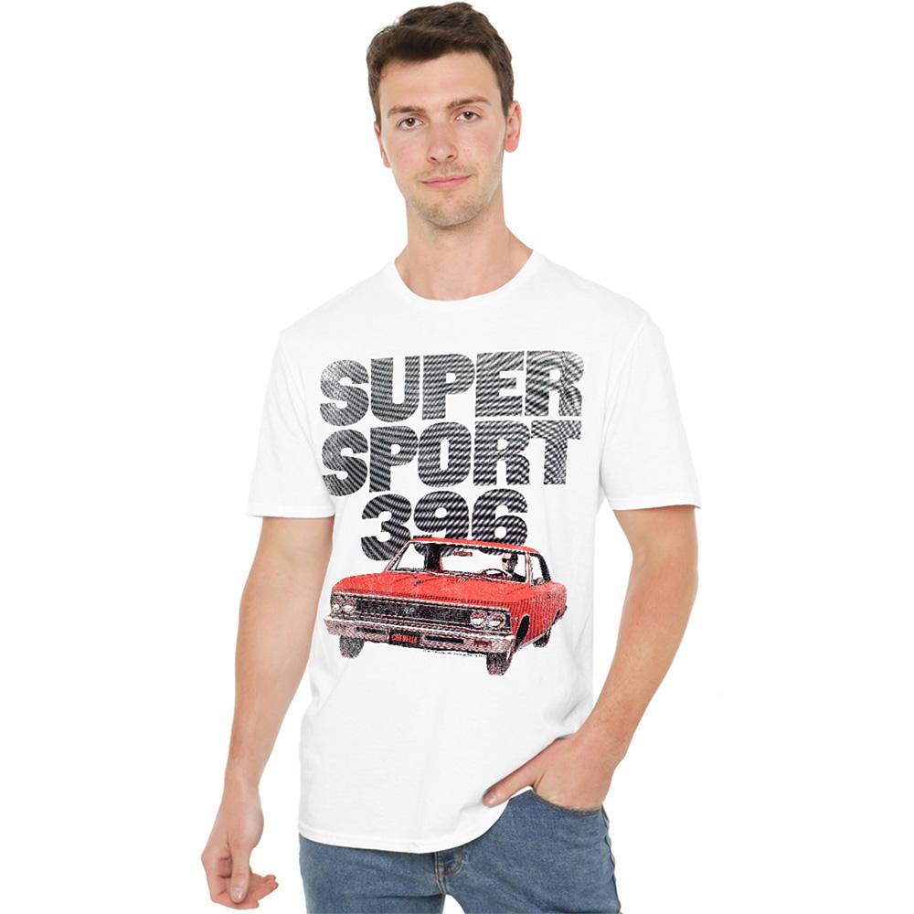 White - Back - Chevrolet Unisex Adult Chevelle Ss T-Shirt
