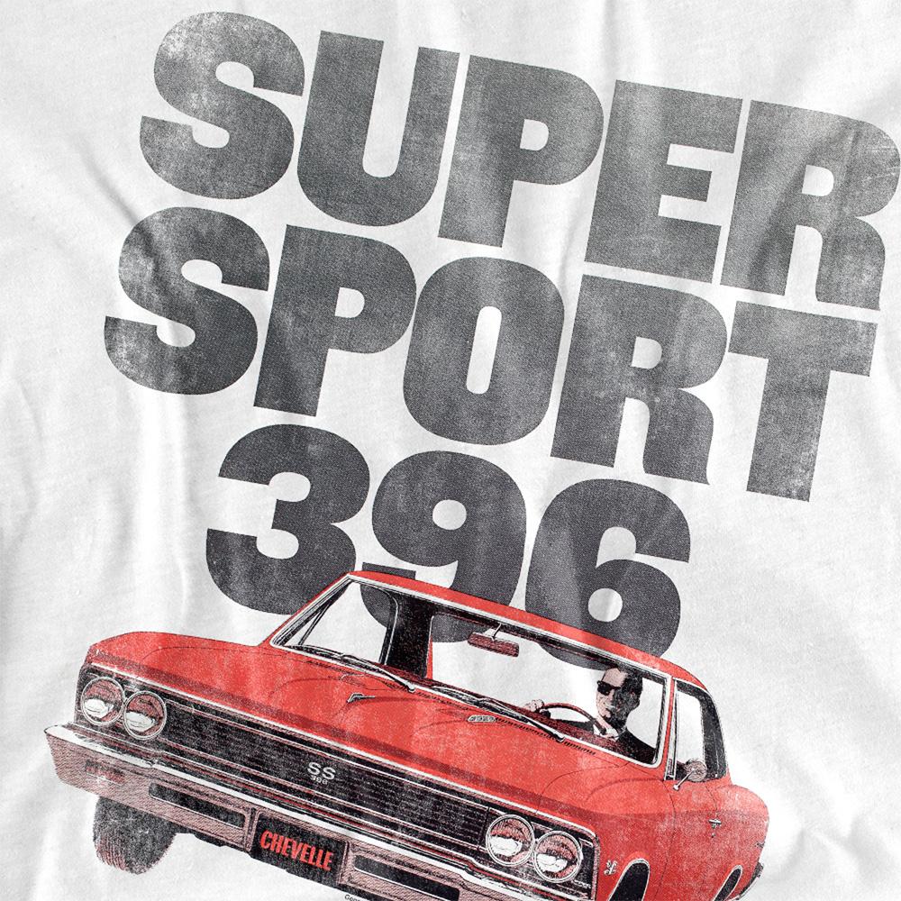 White - Side - Chevrolet Unisex Adult Chevelle Ss T-Shirt
