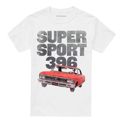 White - Front - Chevrolet Unisex Adult Chevelle Ss T-Shirt