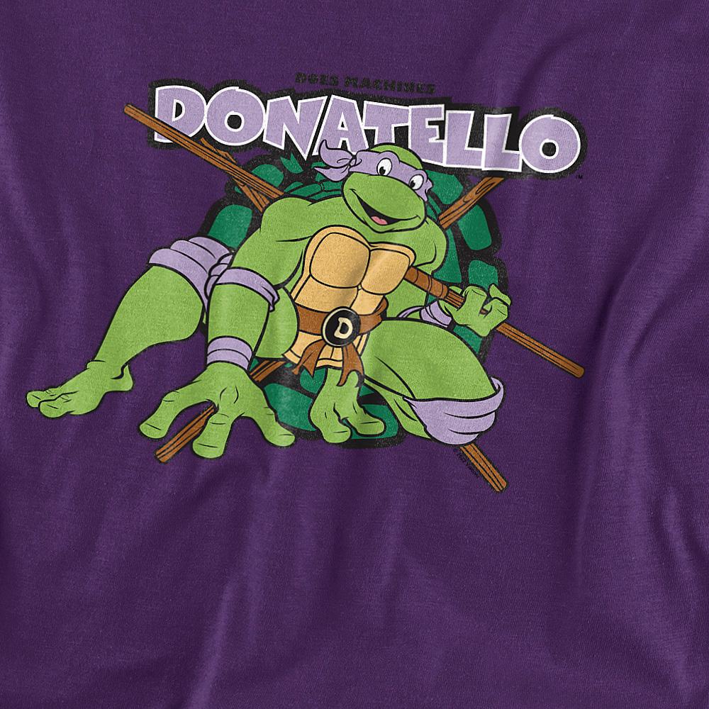 Purple - Back - TMNT Unisex Adult Does Machines Donatello T-Shirt