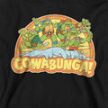 Athletic Heather - Back - TMNT Childrens-Kids Cowabunga Group Pullover Hoodie