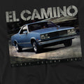 Black - Side - Chevrolet Unisex Adult El Camino Truck 87 T-Shirt