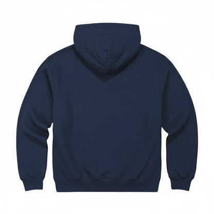 Navy - Back - Bon Jovi Unisex Adult New Jersey Hoodie