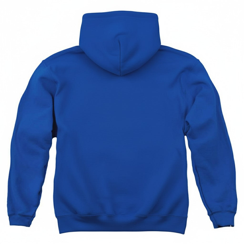 Royal Blue - Back - Bon Jovi Unisex Adult New Jersey Hoodie