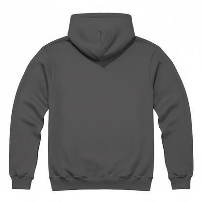 Charcoal - Back - Bon Jovi Unisex Adult New Jersey Hoodie