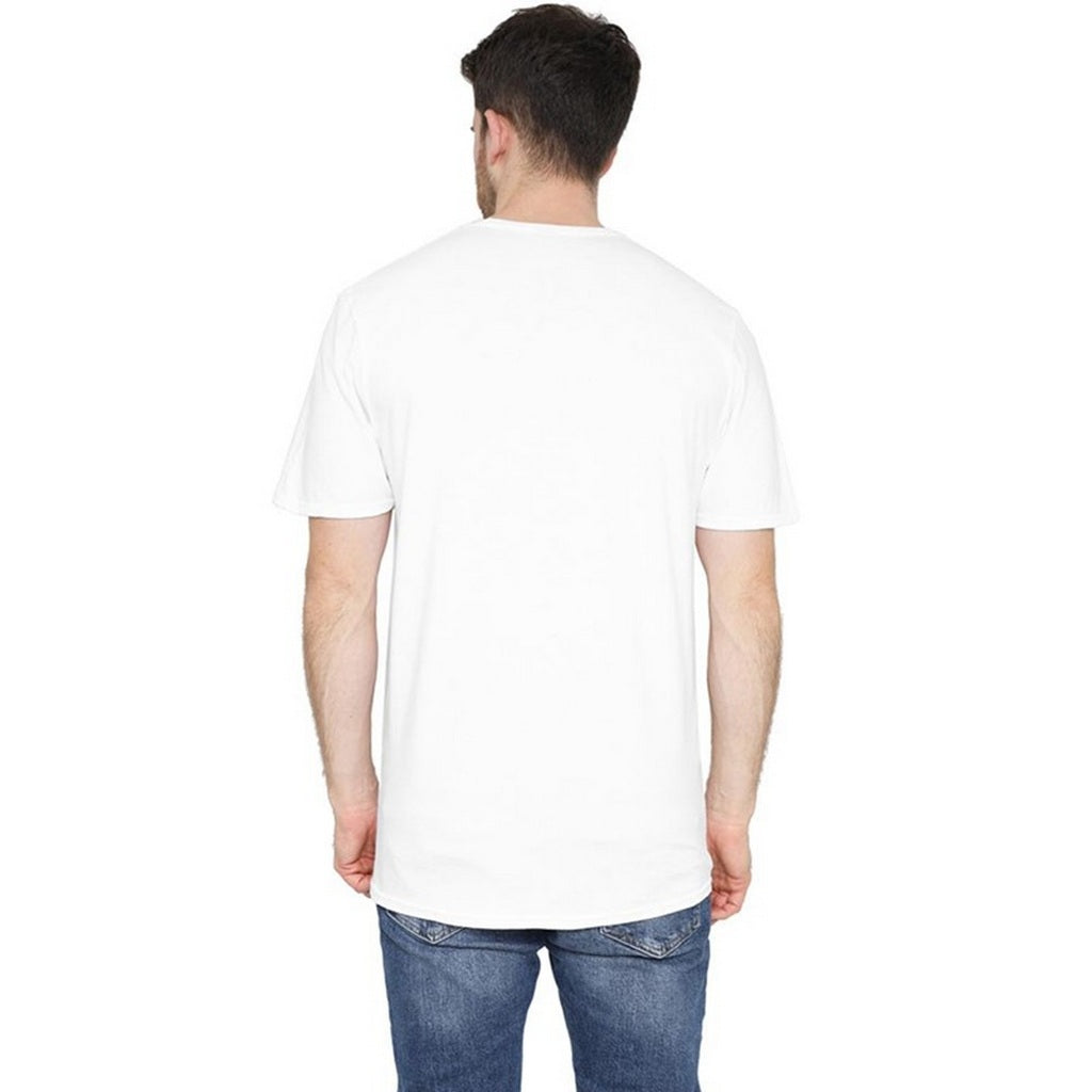 White - Pack Shot - Star Wars Unisex Adult Jedi Master Lightsaber T-Shirt