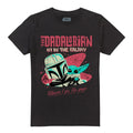 Black - Front - Star Wars Unisex Adult #1 Dadalorian Where I Go T-Shirt