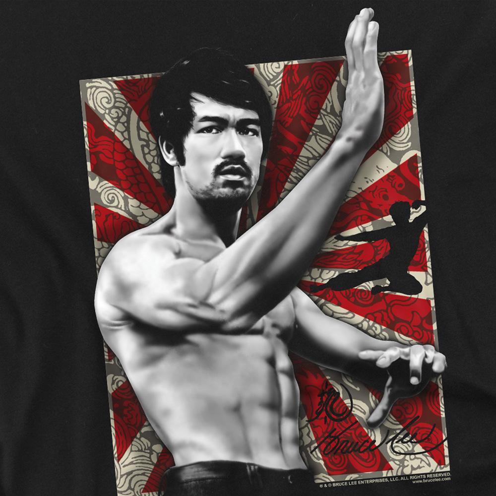 Black - Side - Bruce Lee Unisex Adult Concentrate T-Shirt