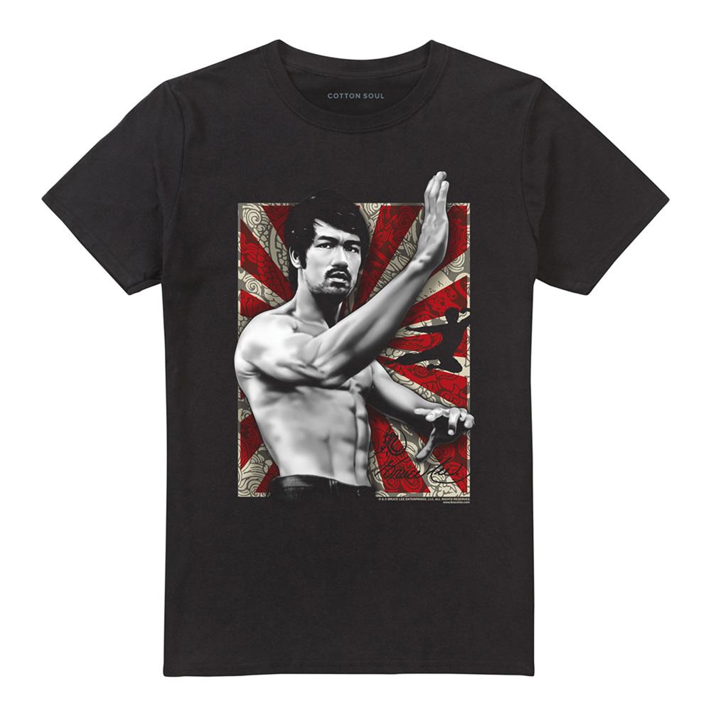 Black - Front - Bruce Lee Unisex Adult Concentrate T-Shirt