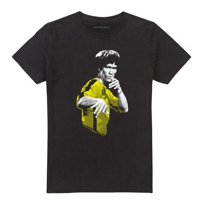 Black - Front - Bruce Lee Unisex Adult Suit Of Death T-Shirt
