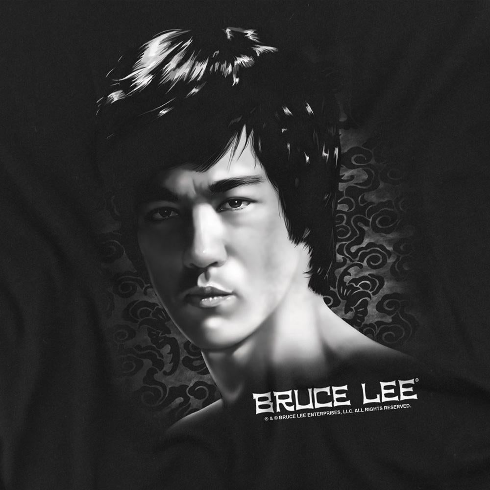 Black - Side - Bruce Lee Unisex Adult In Your Face T-Shirt