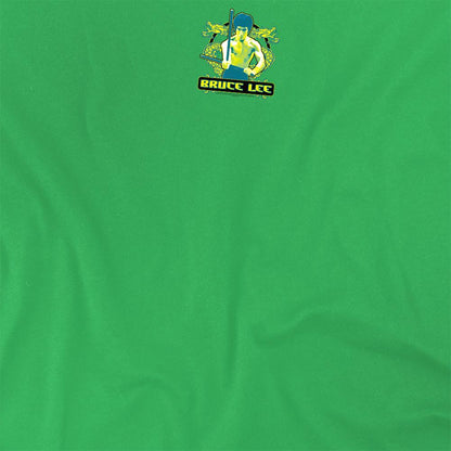 Kelly Green - Lifestyle - Bruce Lee Unisex Adult Double Dragons T-Shirt