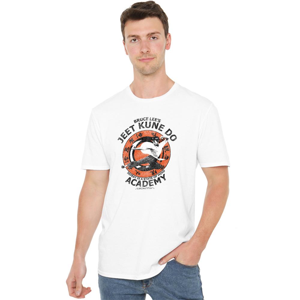White - Lifestyle - Bruce Lee Unisex Adult Jeet Kune Do T-Shirt