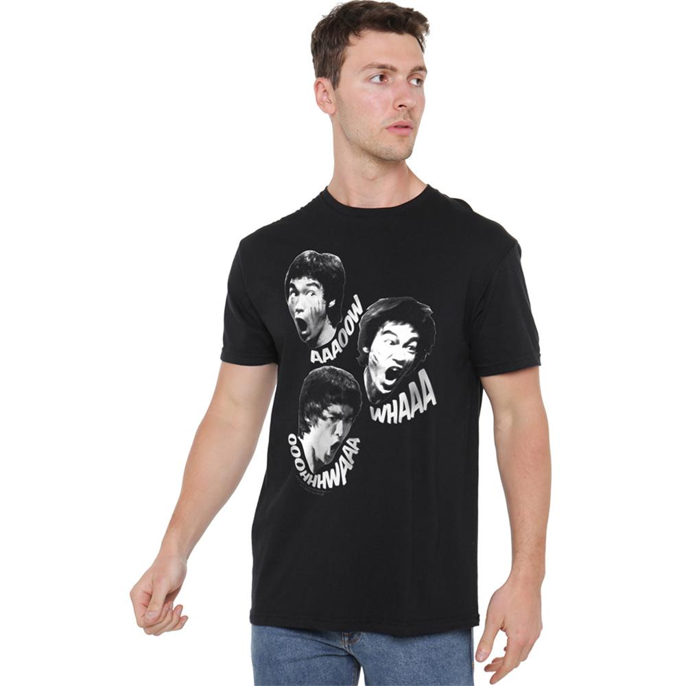 Black - Lifestyle - Bruce Lee Unisex Adult Sounds Of The Dragon T-Shirt