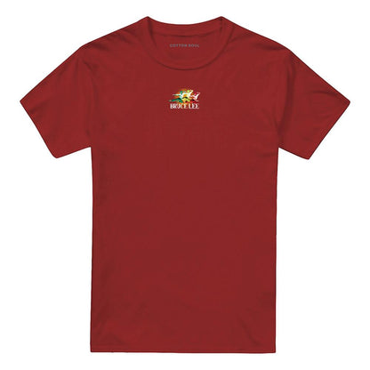 Cardinal - Front - Bruce Lee Unisex Adult Tri Color T-Shirt