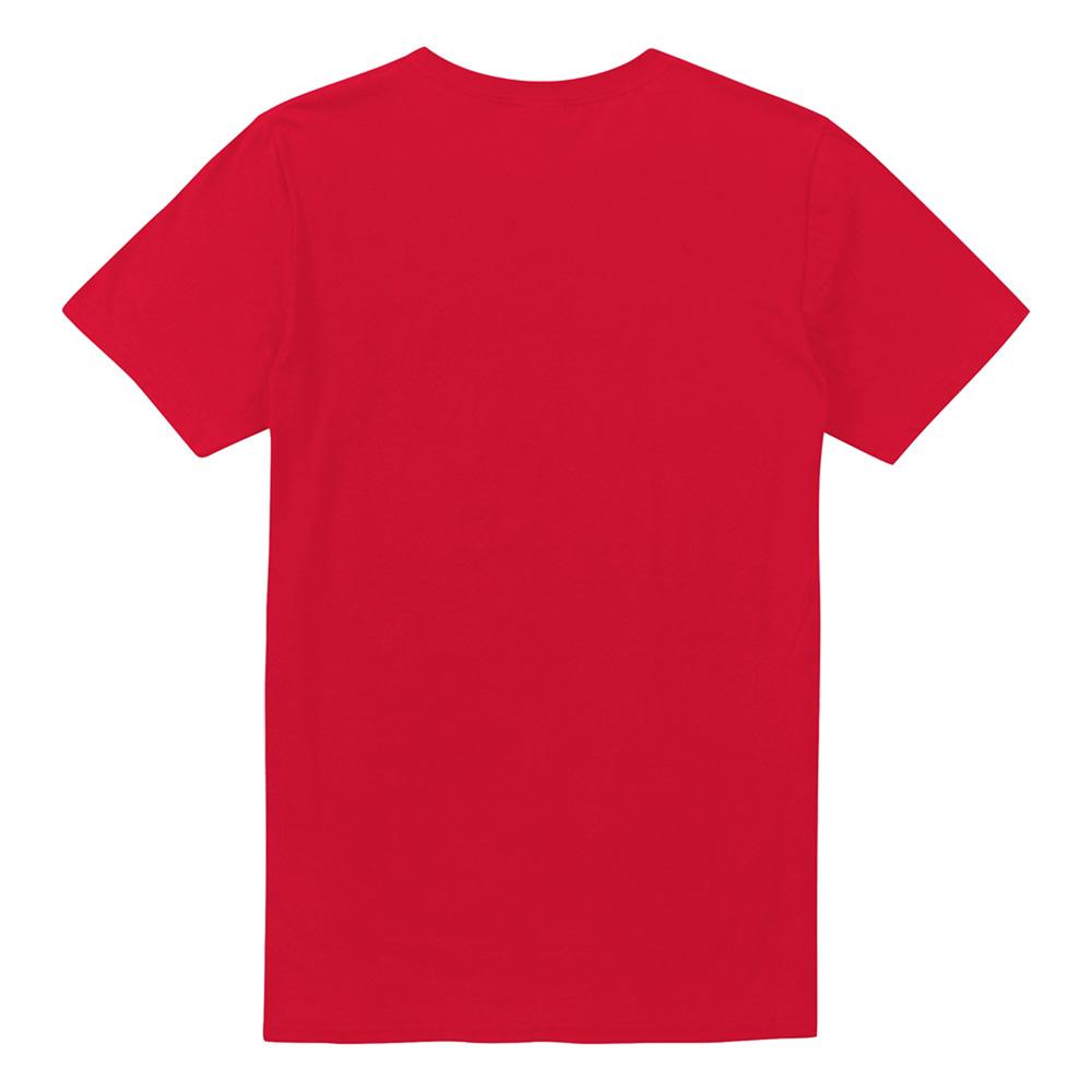 Red - Back - Bruce Lee Unisex Adult Framed Year of The Dragon T-Shirt