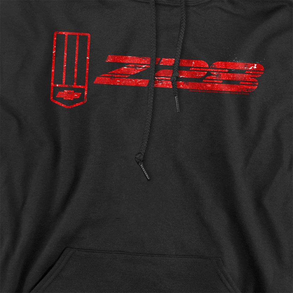Black - Side - Chevrolet Unisex Adult The Z28 Hoodie