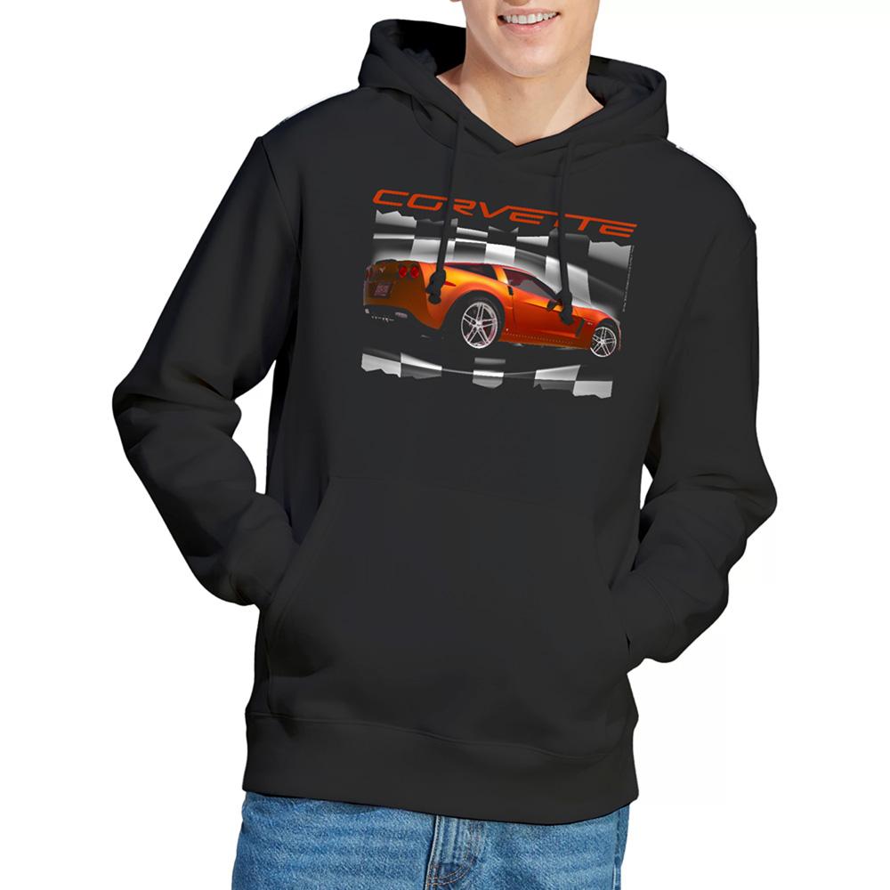 Black - Lifestyle - Chevrolet Unisex Adult Z06 Vette Hoodie