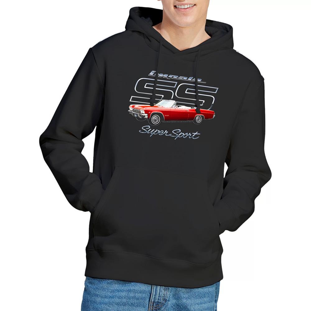 Black - Lifestyle - Chevrolet Unisex Adult Impala SS Hoodie