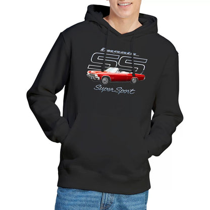 Black - Lifestyle - Chevrolet Unisex Adult Impala SS Hoodie