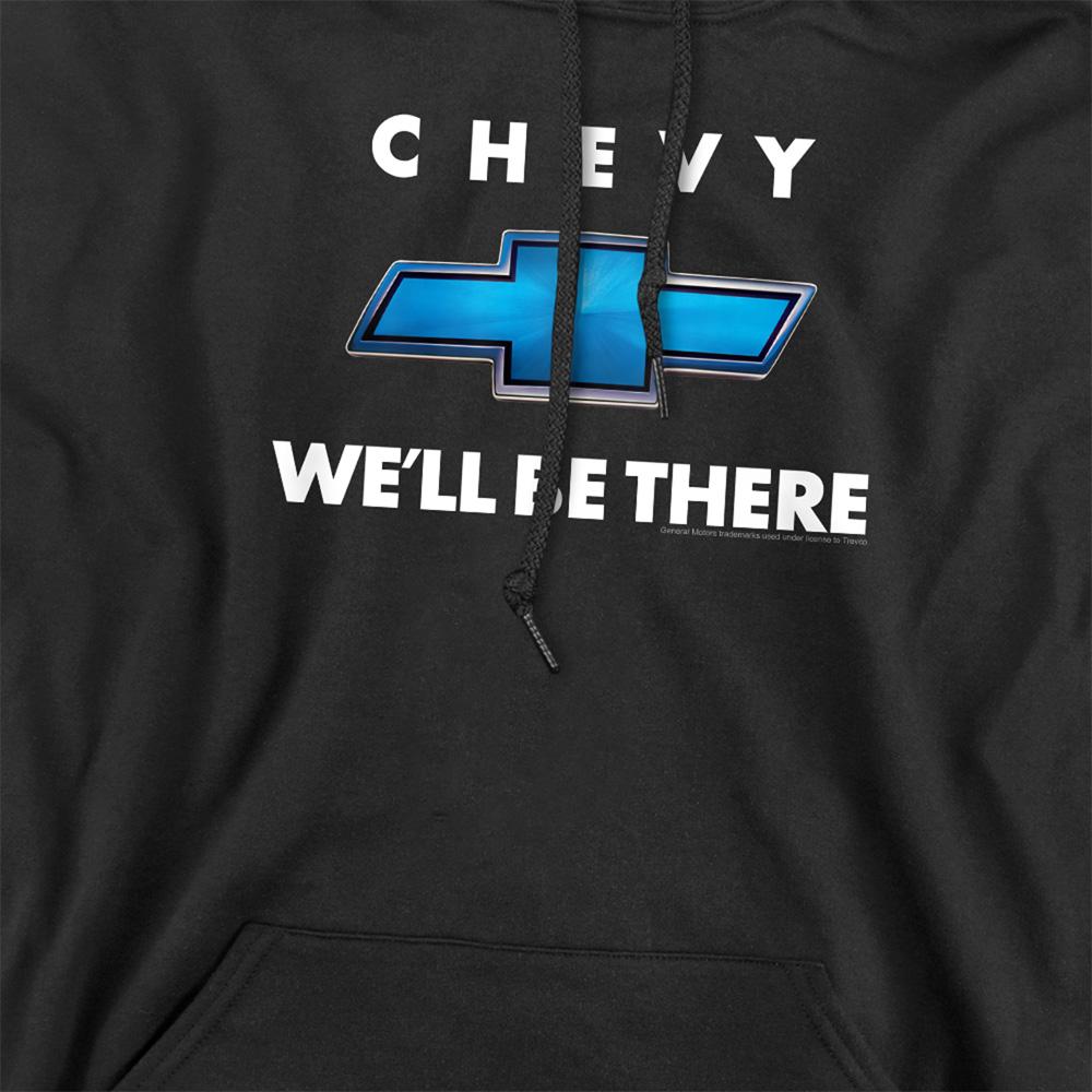 Black - Side - Chevrolet Unisex Adult Well Be There Hoodie