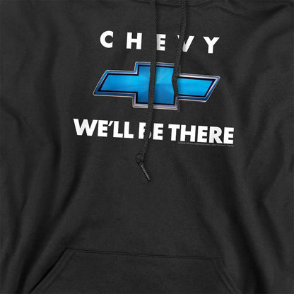 Black - Side - Chevrolet Unisex Adult Well Be There Hoodie