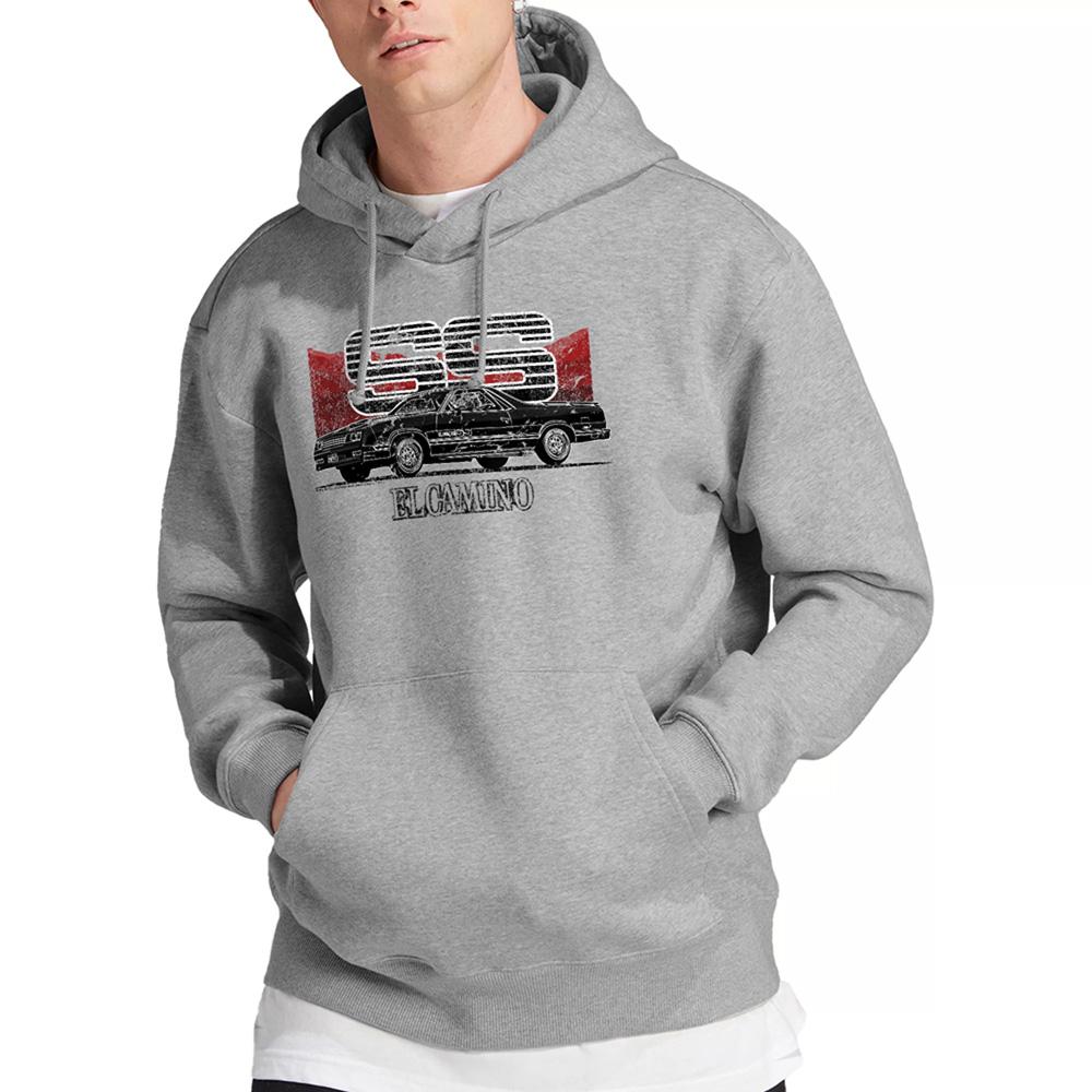 Athletic Heather - Lifestyle - Chevrolet Unisex Adult El Camino Mountain Hoodie
