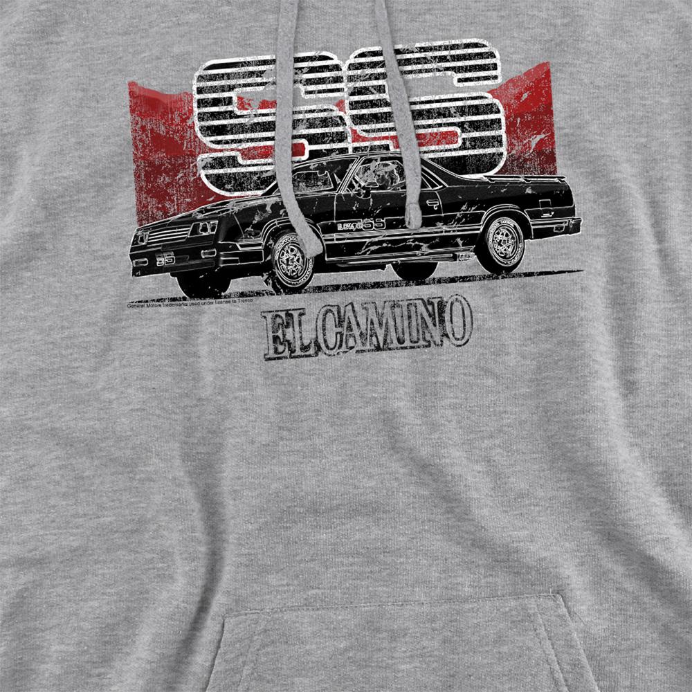 Athletic Heather - Side - Chevrolet Unisex Adult El Camino Mountain Hoodie