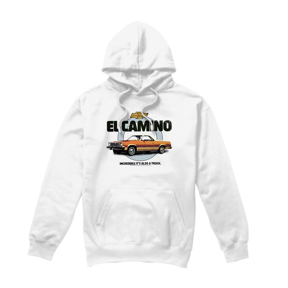 White - Front - Chevrolet Unisex Adult Also A Truck Hoodie