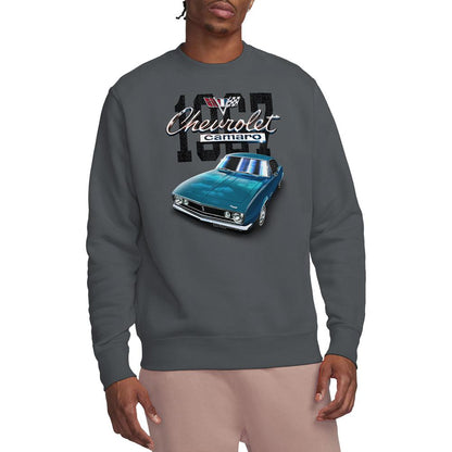 Charcoal - Lifestyle - Chevrolet Unisex Adult Classic Camaro Sweatshirt