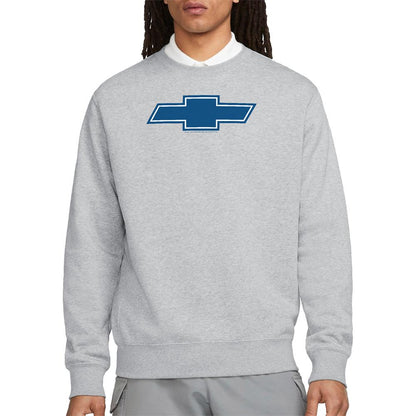 Athletic Heather - Back - Chevrolet Unisex Adult Bow Tie Sweatshirt