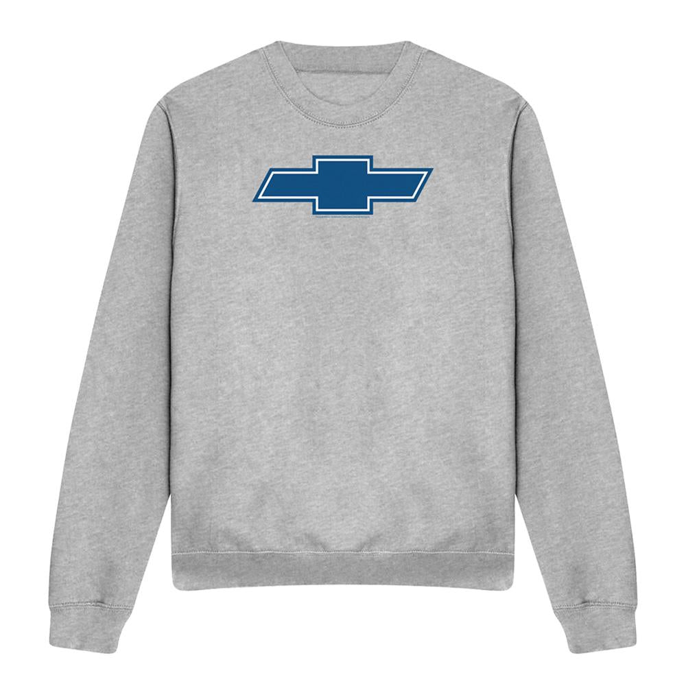 Athletic Heather - Front - Chevrolet Unisex Adult Bow Tie Sweatshirt