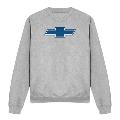 Athletic Heather - Front - Chevrolet Unisex Adult Bow Tie Sweatshirt