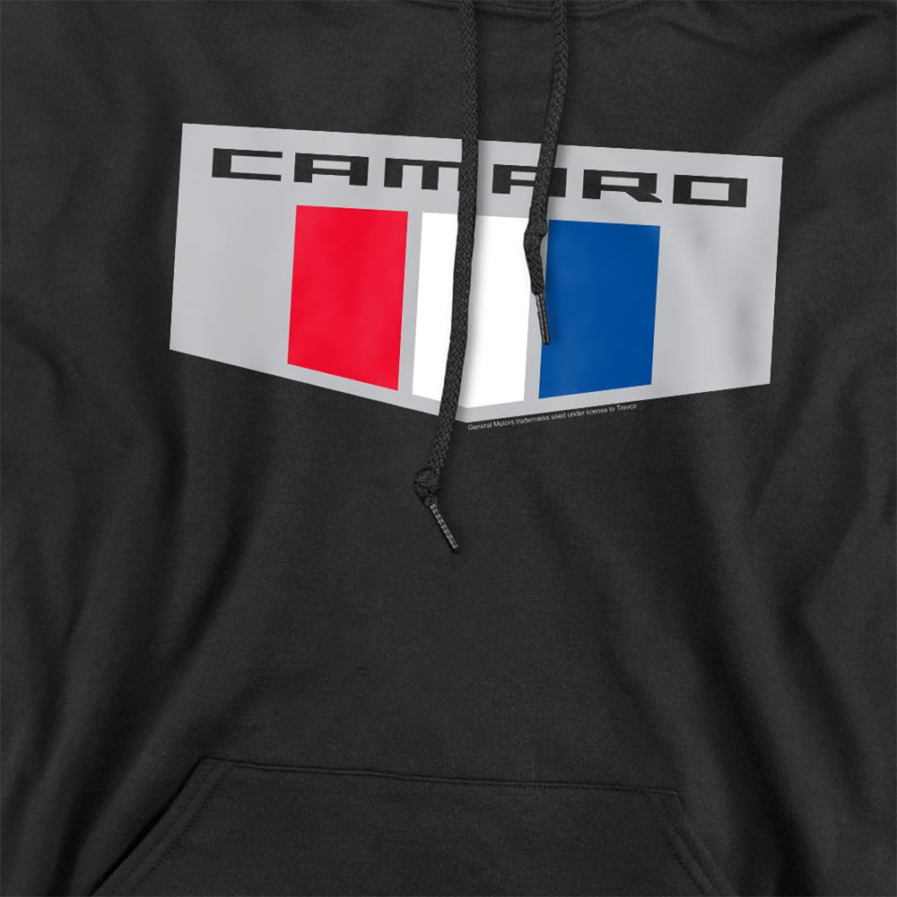Black - Side - Chevrolet Unisex Adult Emblem Hoodie