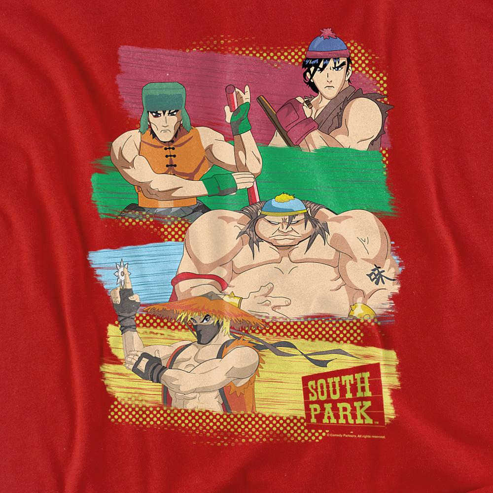 Red - Side - South Park Unisex Adult Anime T-Shirt