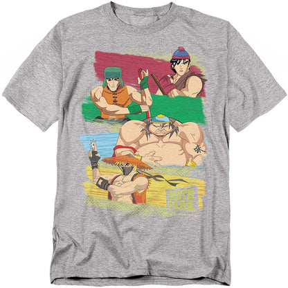 Athletic Heather - Front - South Park Unisex Adult Anime T-Shirt