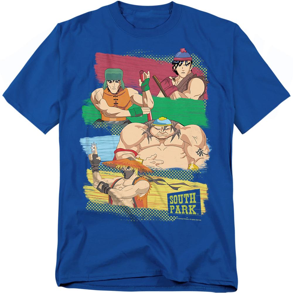 Royal Blue - Front - South Park Unisex Adult Anime T-Shirt
