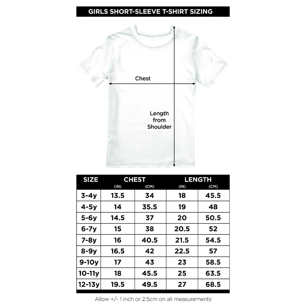 Light Pink - Close up - Lilo & Stitch Girls Chill Vibes Stitch & Angel Sketch T-Shirt