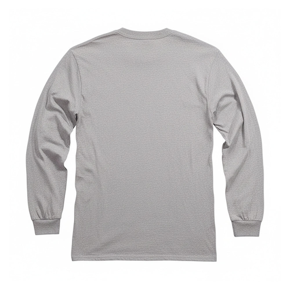 Amber Heather - Back - Pontiac Unisex Adult Service Vintage Long-Sleeved T-Shirt