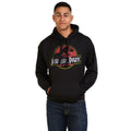 Black - Lifestyle - Jurassic Park Mens Distressed Logo Hoodie